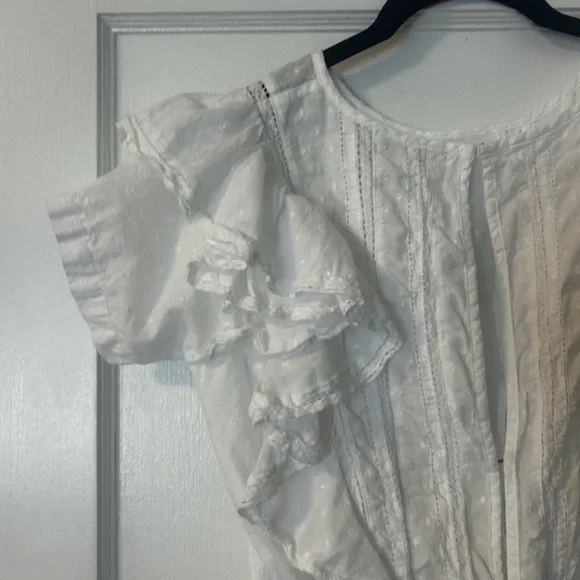 LoveShackFancy Ivory Lace Dress Great Condition - Picture 5 of 6